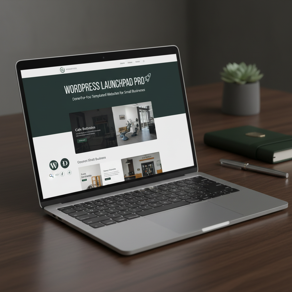 WordPress Launchpad Pro - Done For You Templated WordPress Website Service