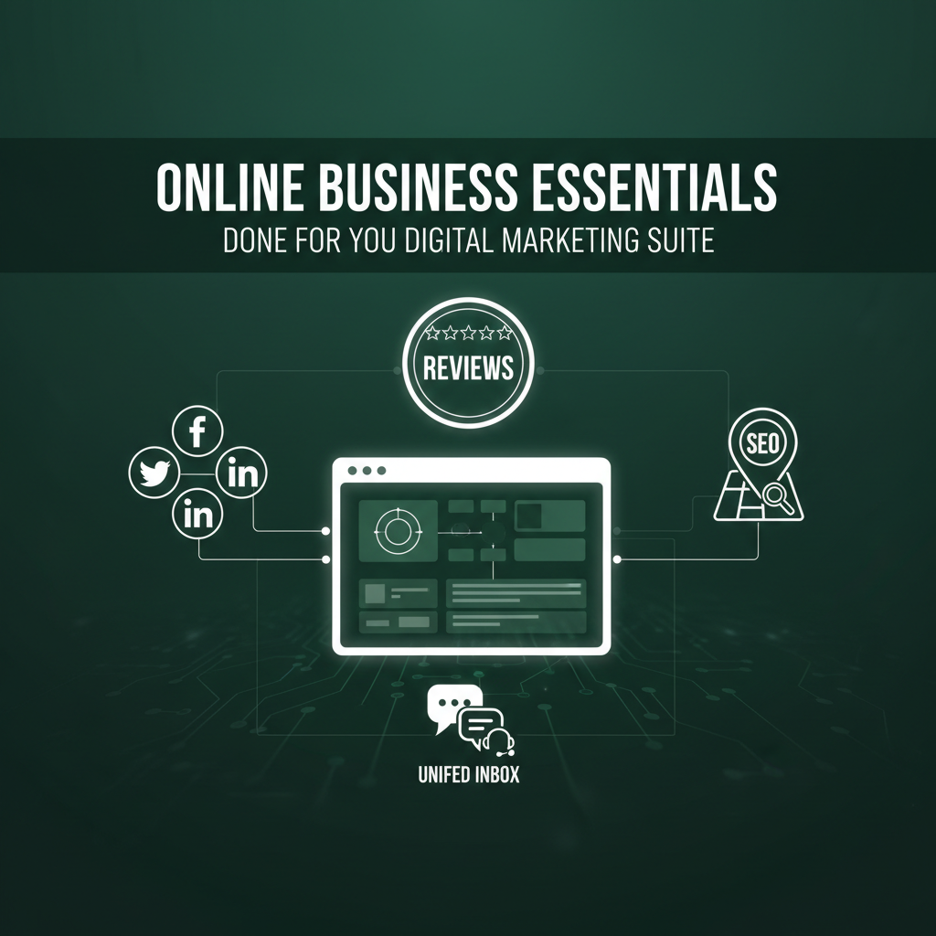 Online Business Essentials - Done For You Digital Marketing Suite for local businesses